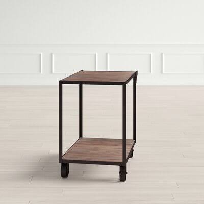 Antique Black Bar Cart C862689