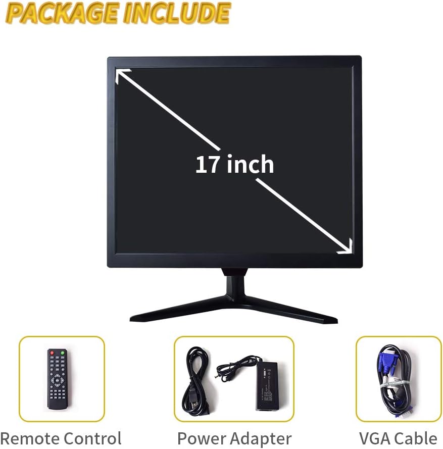 15" LCD Security Monitor with Built-in Speaker F930
