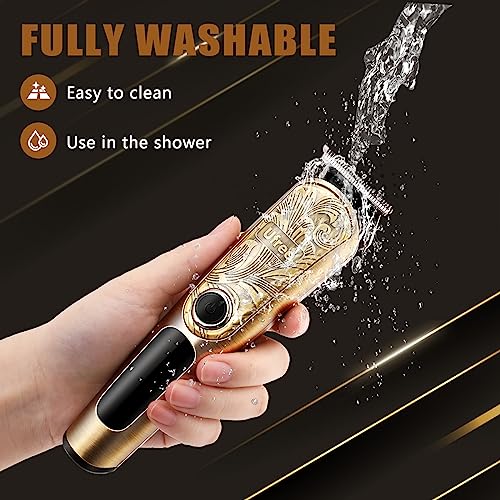 Waterproof Cordless Beard Trimmer Grooming Kit G473595