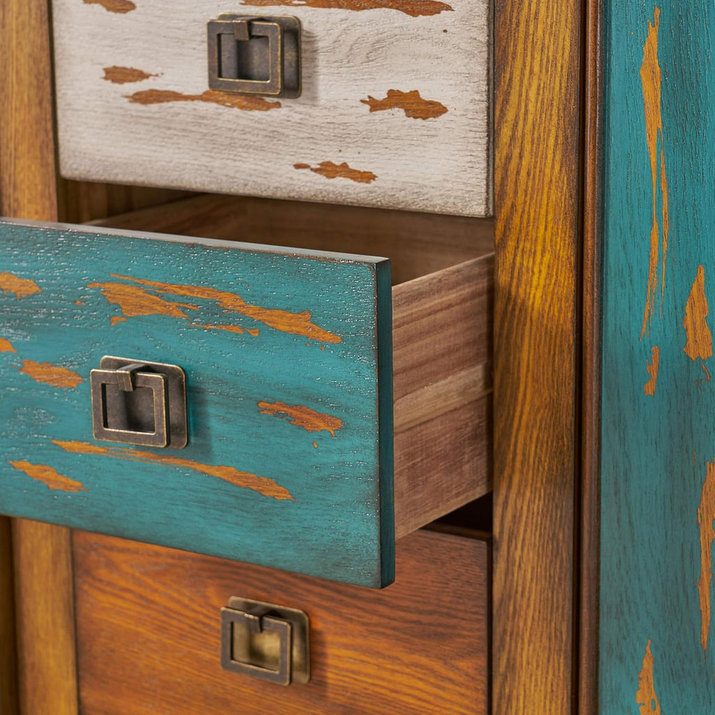 4 Drawer 2 Door Cabinet E62209