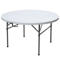 White Round Folding Banquet Table A35795