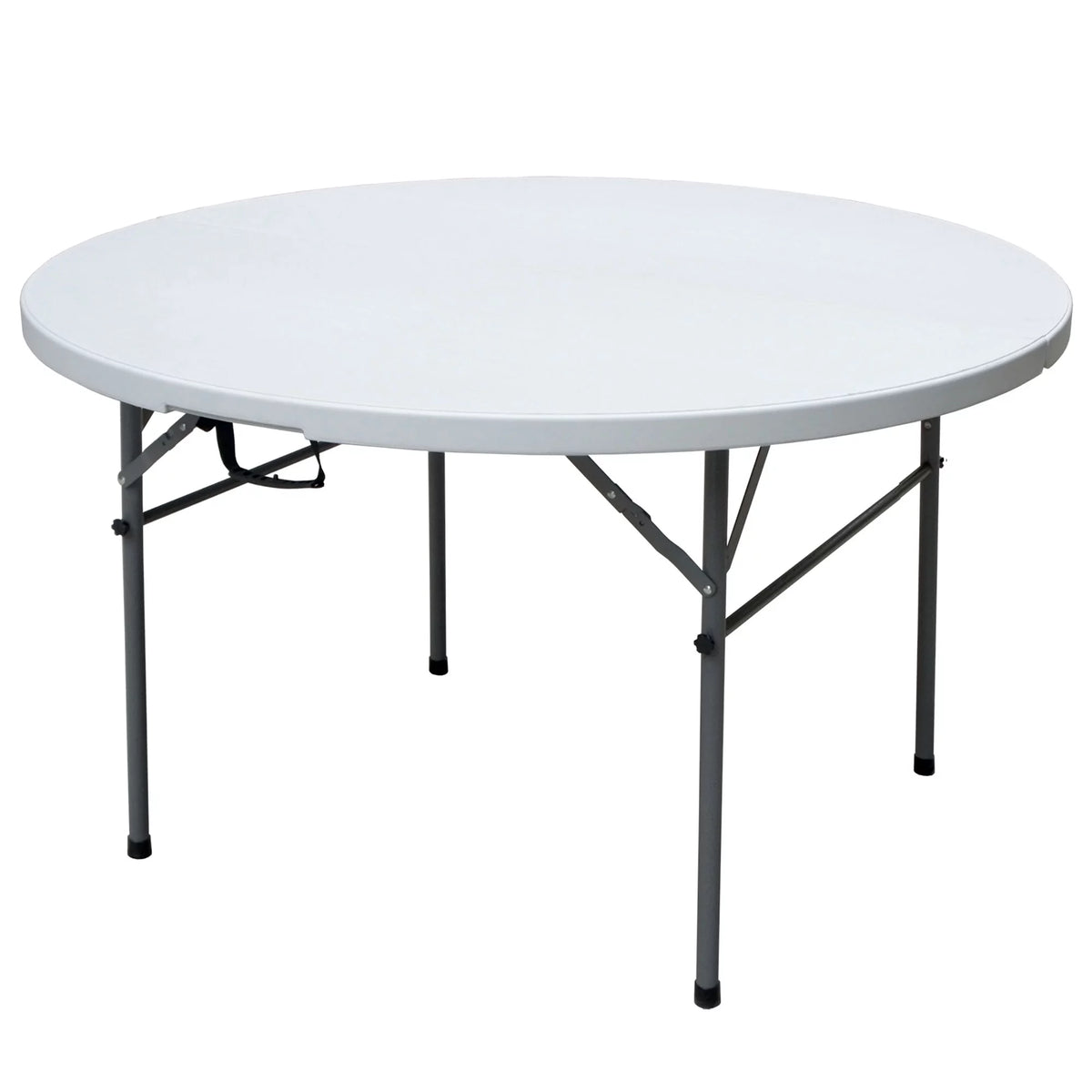 White Round Folding Banquet Table A35795