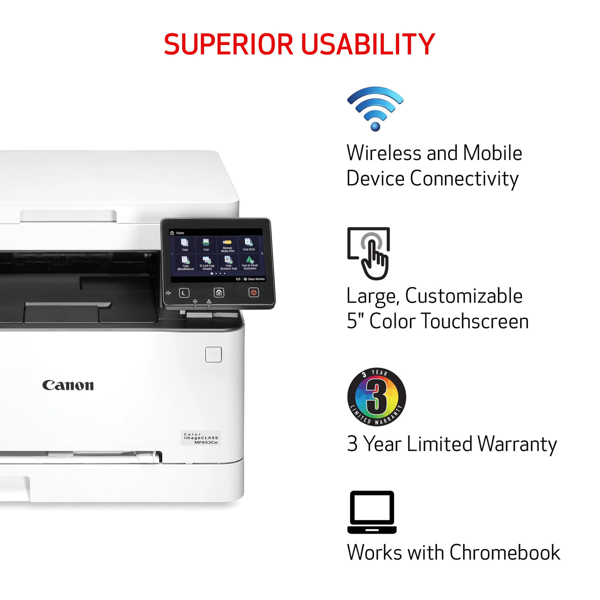 Wireless Laser Printer J736