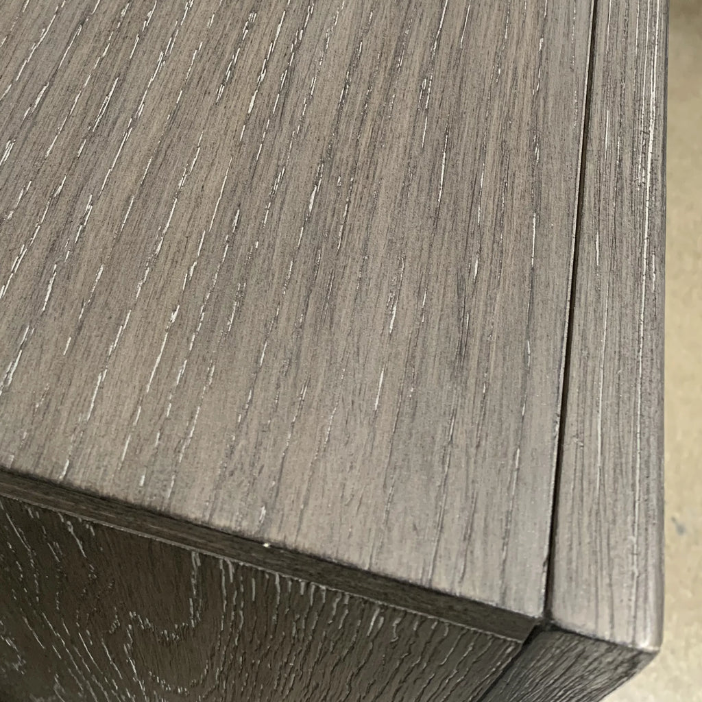 Gray Wood 6 Drawers Dresser B64216