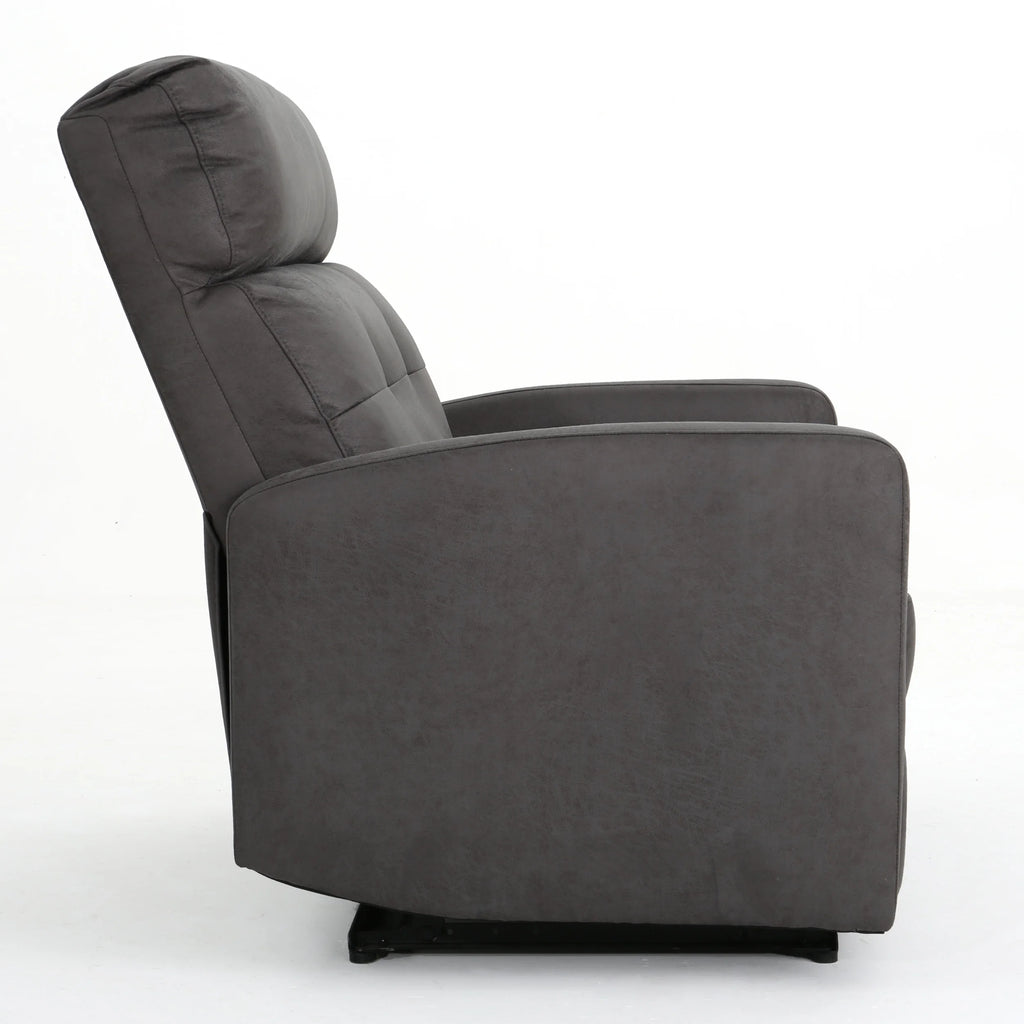 Oversize Microfiber 2 Seater Recliner X396776