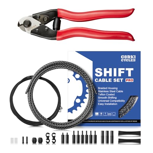 Bike Shifter Cable Housing Set and Cable Cutter E647085