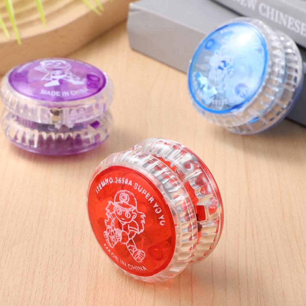 3 Pcs Light Up Flashing Yo-yo Balls Party Favors S9076