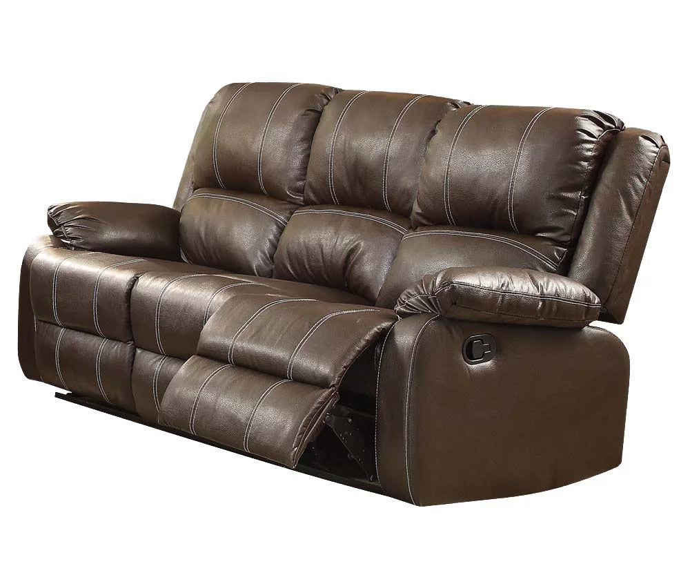Brown PU Sofa E9856