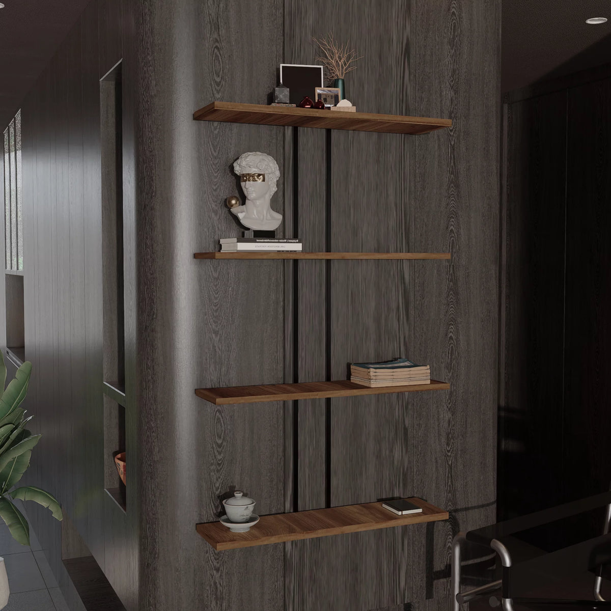 Wallmounted Shelf Organizer J911