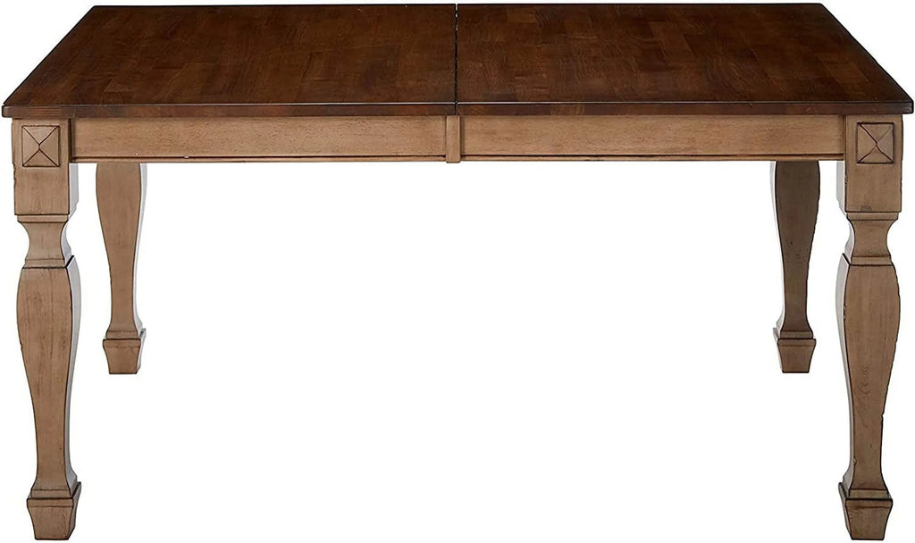 Brown 8 Piece Extendable Wood Dining Set G326