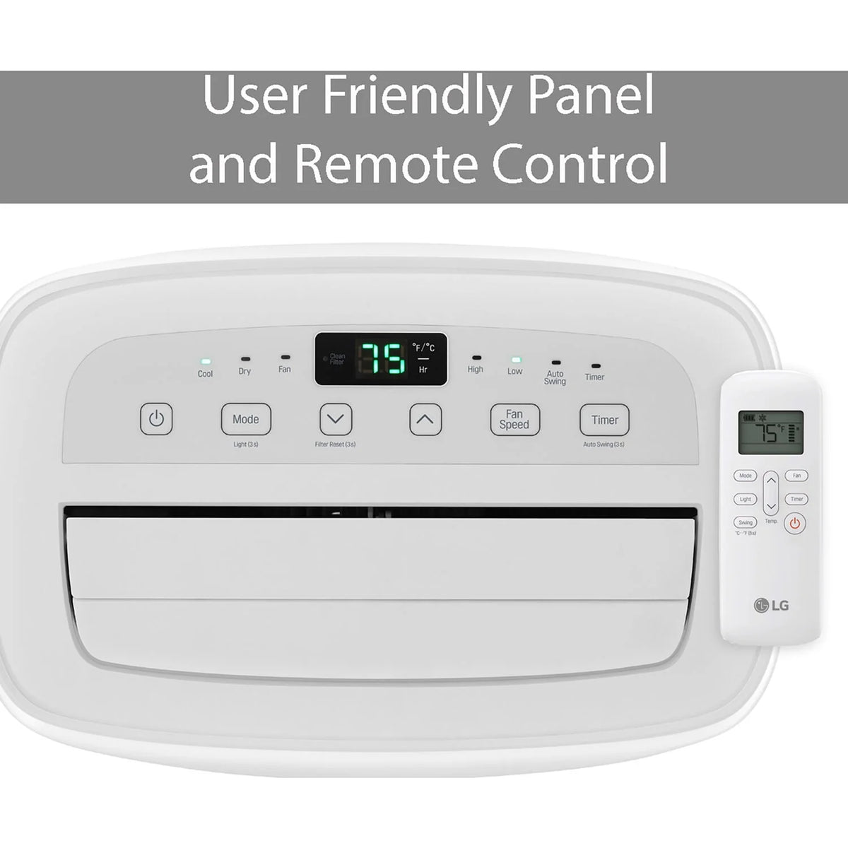 6,000 BTU Portable Air Conditioner with Remote L184