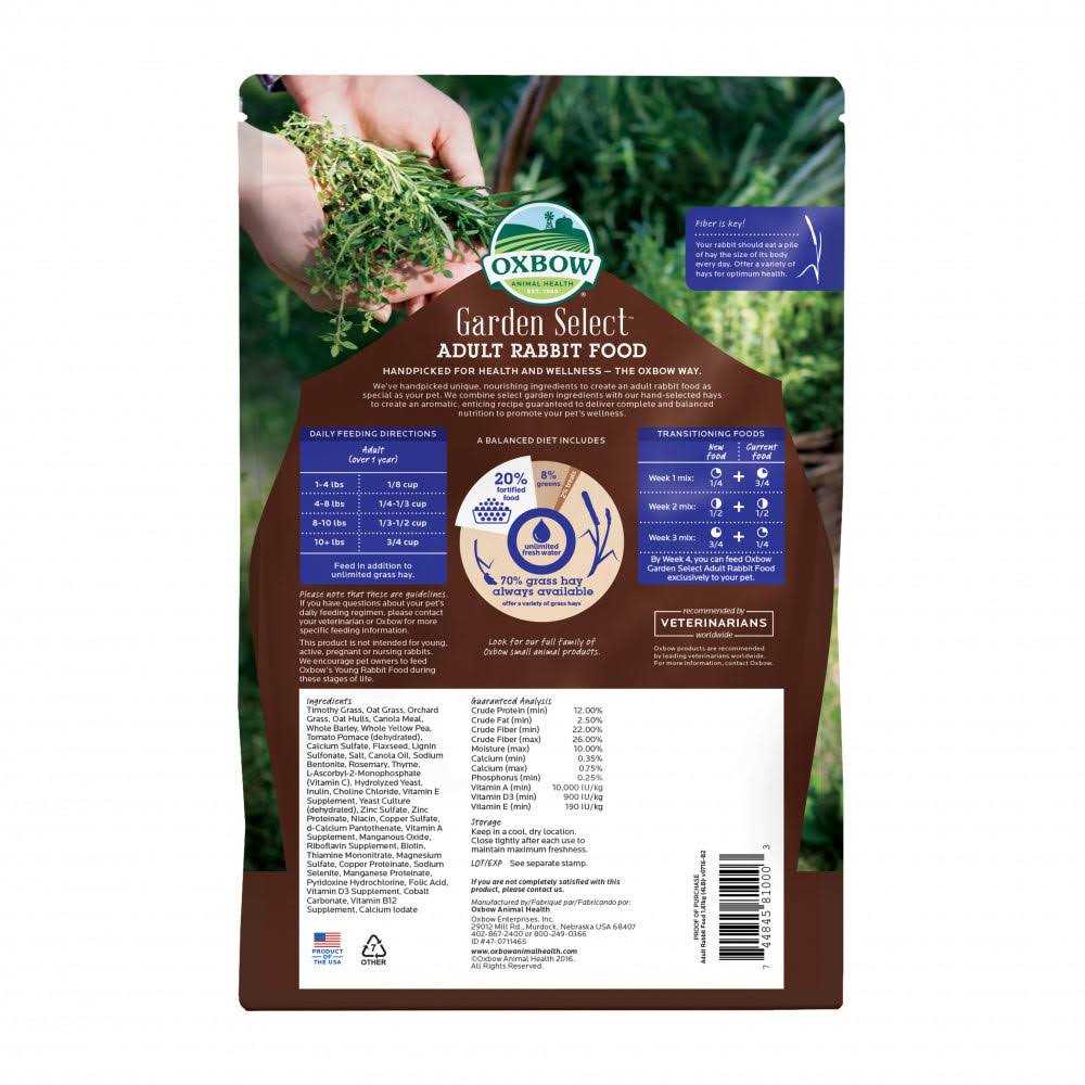 Adult Rabbit Food B7023