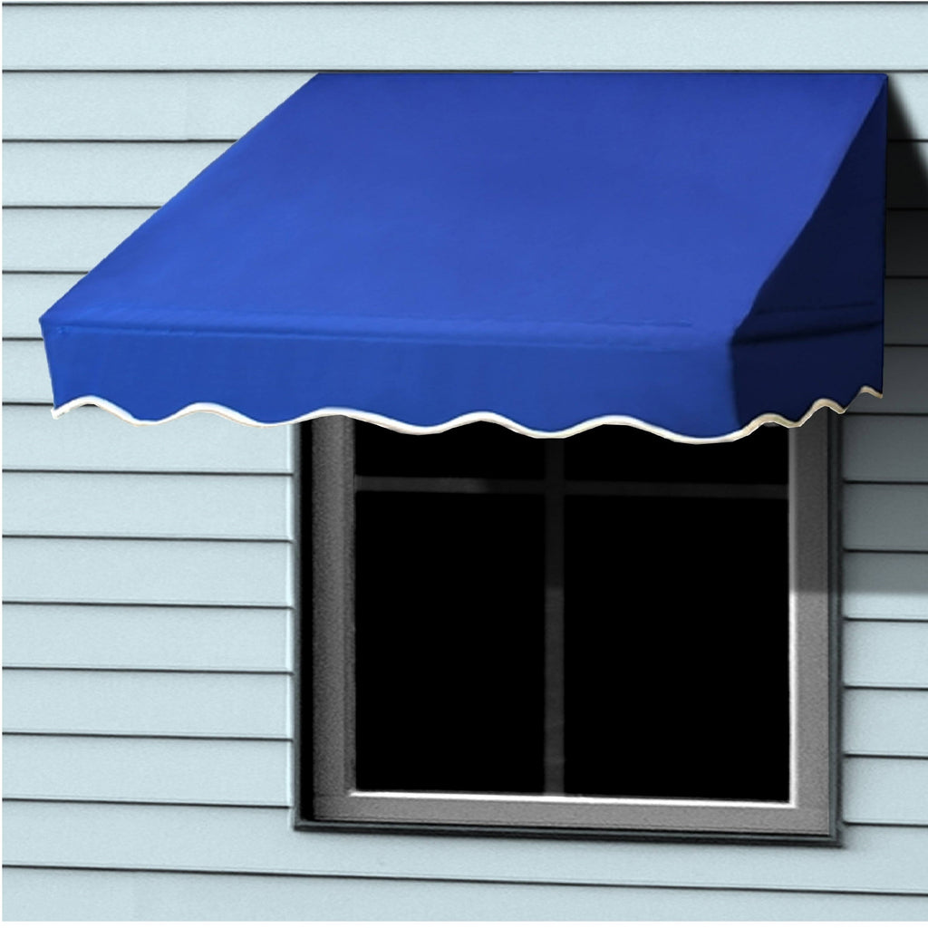 Blue 8 ft Window Door Awning Canopy O4918