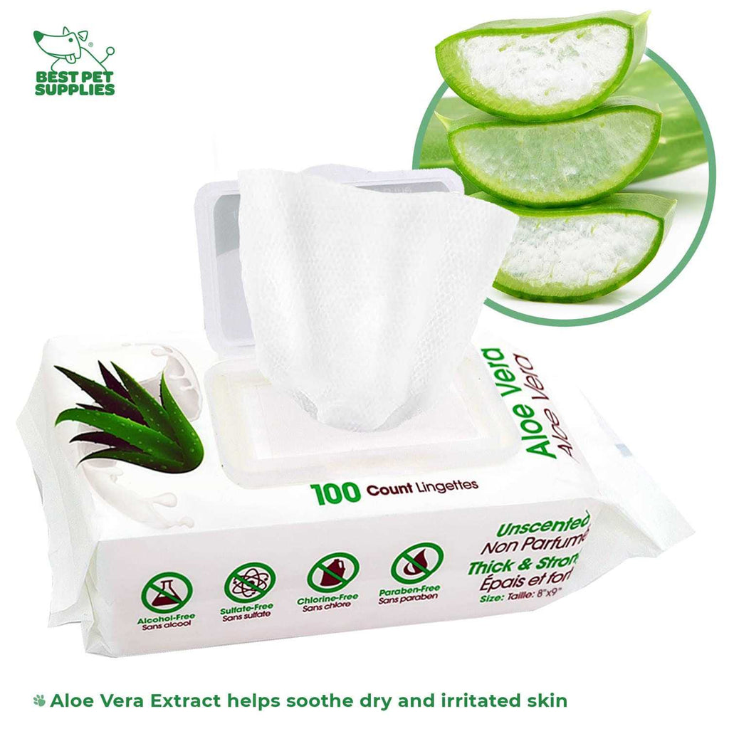 Plant-Based Pet Grooming Wipes 400 Pack Z124362