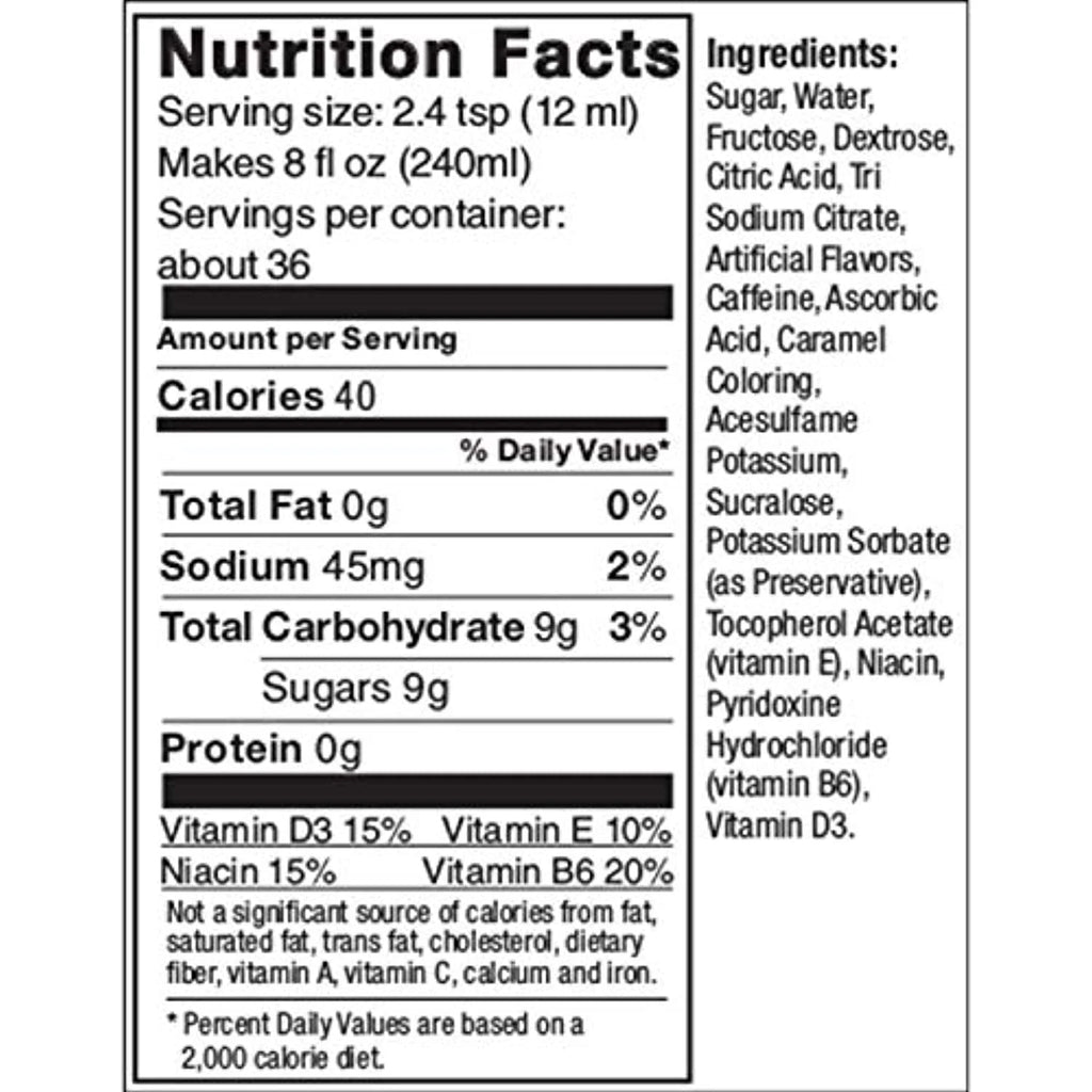 14.8 Fl Oz Energy (Pack Of 4) W536
