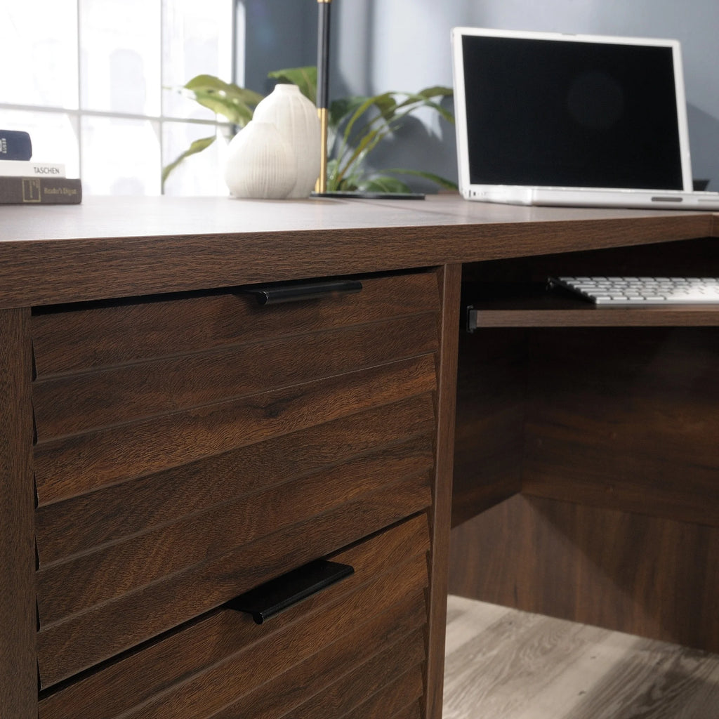L-Shaped Engineered Wood Desk E511184