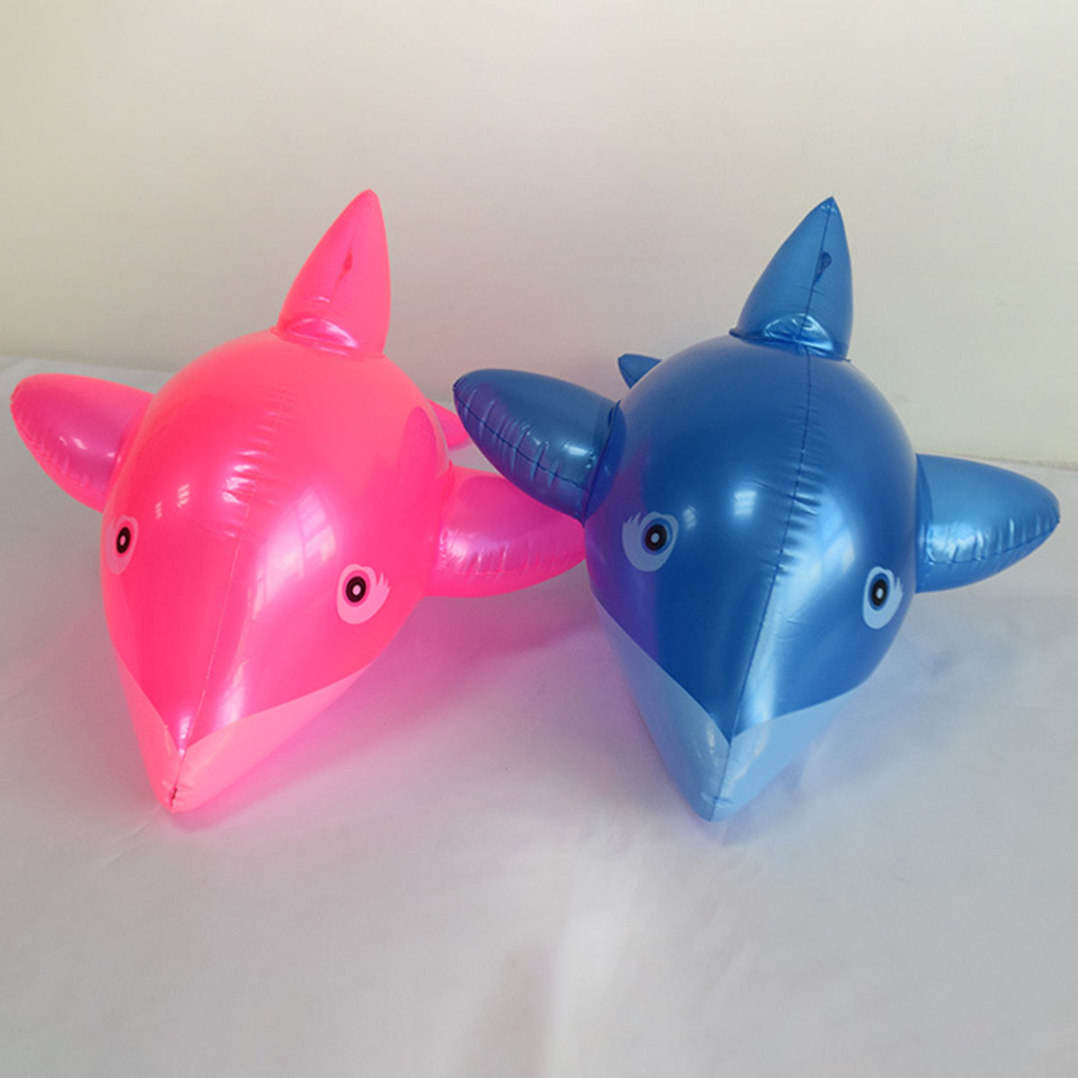 Blue PVC Inflatable Dolphin Fish Children Toy J626