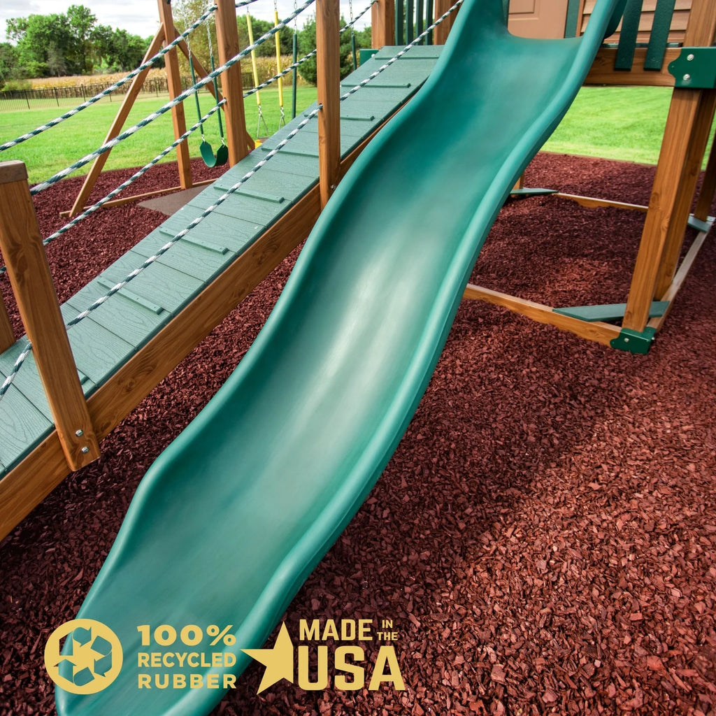 Red Rubber Mulch 75 cu ft S227