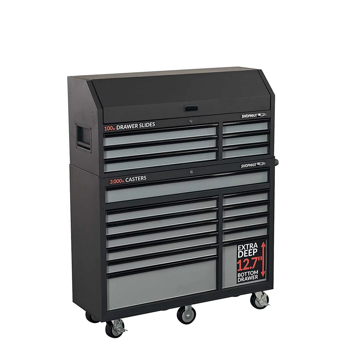 18-Drawer Tool Chest and Rolling Cabinet Combo T782