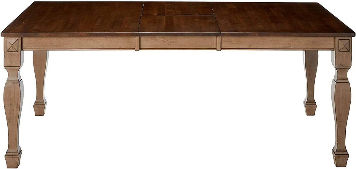 Brown 8 Piece Extendable Wood Dining Set G326