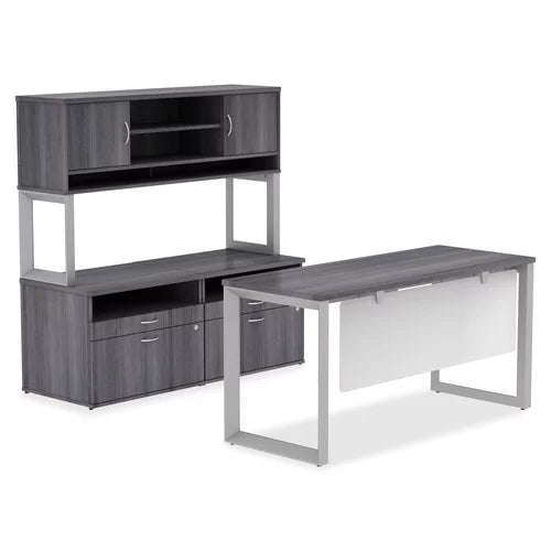 Charcoal Laminate 2 Drawer Credenza K936109