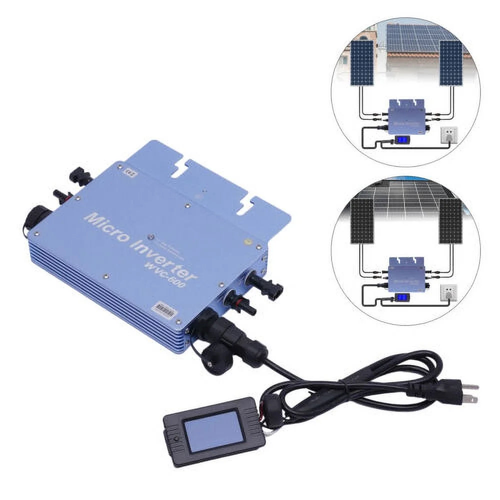 600W 110V Solar Micro Inverter Grid Tie MPPT Pure Sine Wave Waterproof J9410