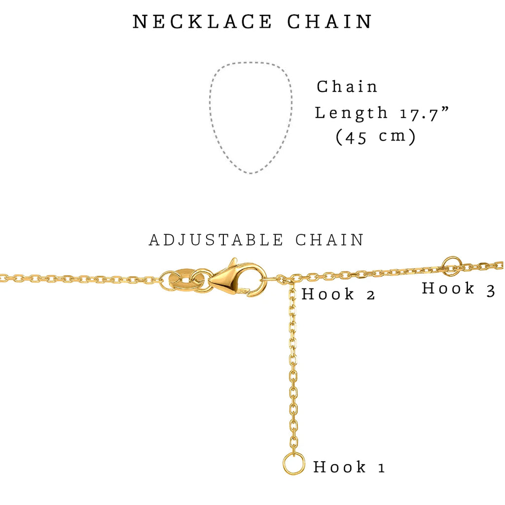 18K Gold Plated Necklace R5820