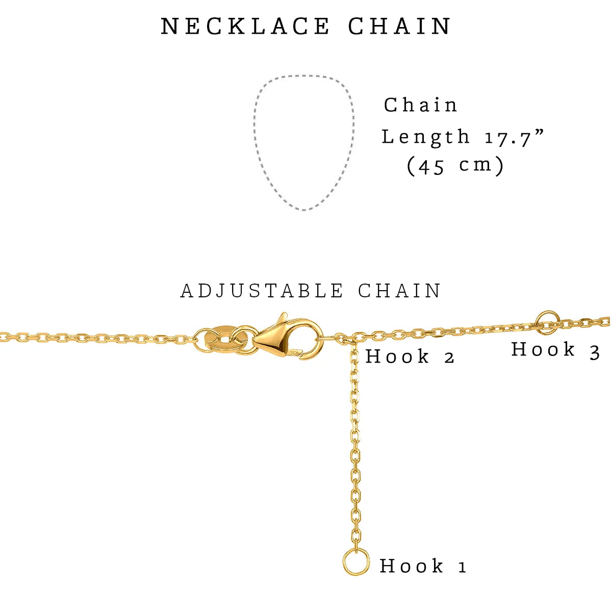 18K Gold Plated Necklace R5820