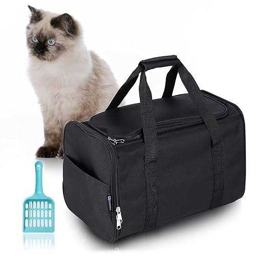 Black 2In 1 Foldable Cat Litter Box A8071