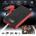 20000mAh Portable Car Jump Starter with LED Light Black Z49695