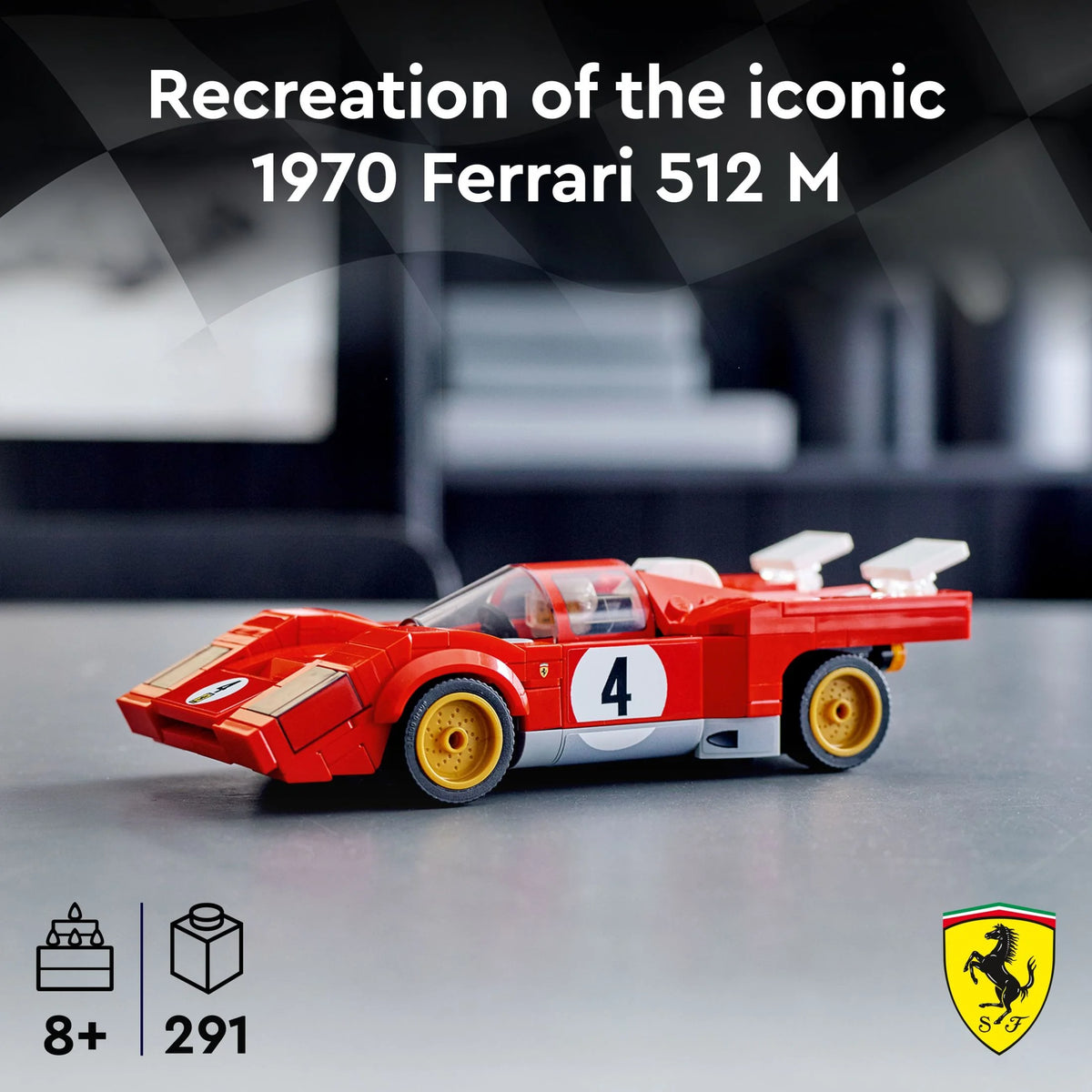 Red Race Car Building Set with Racing Driver Minifigure V5669