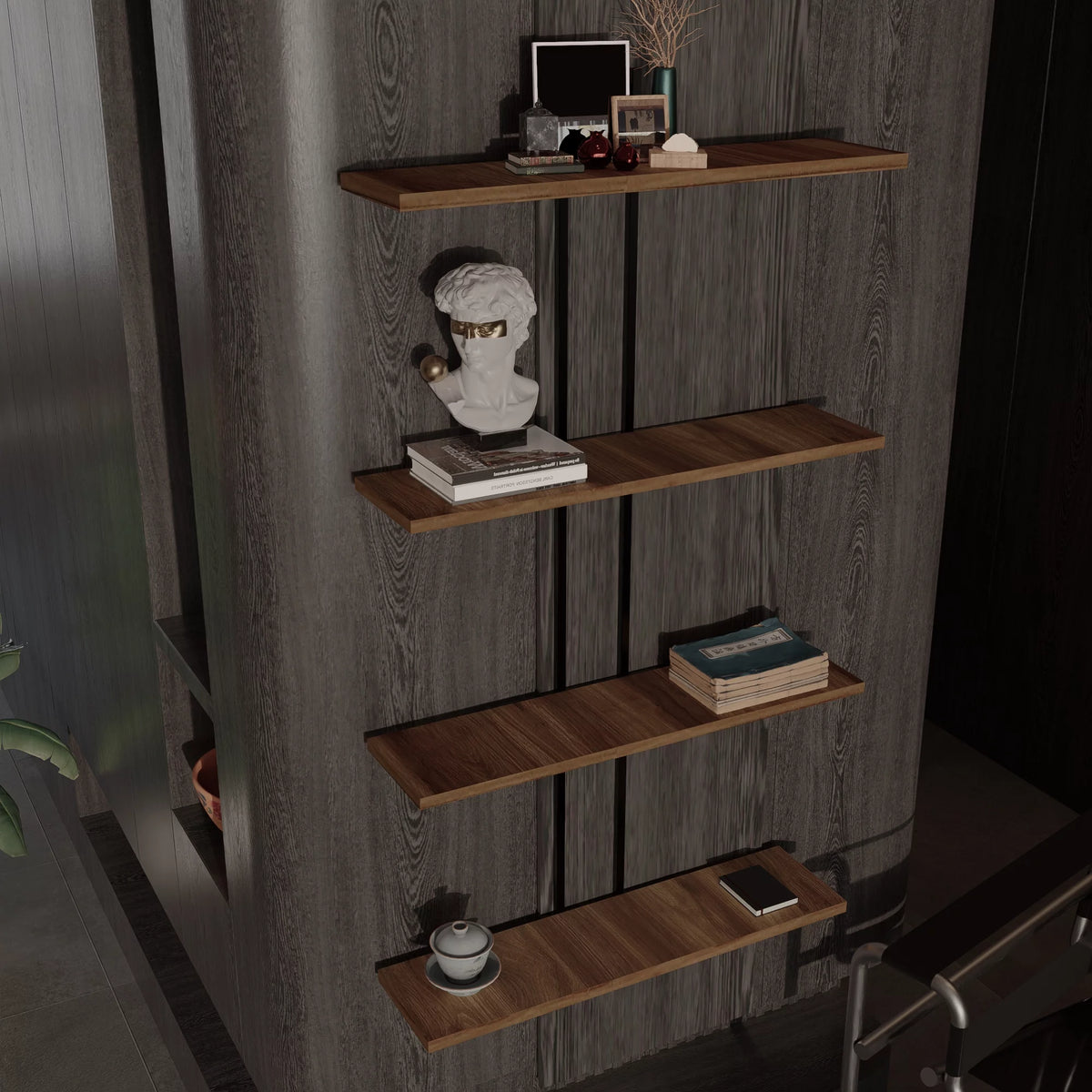 Wallmounted Shelf Organizer J911