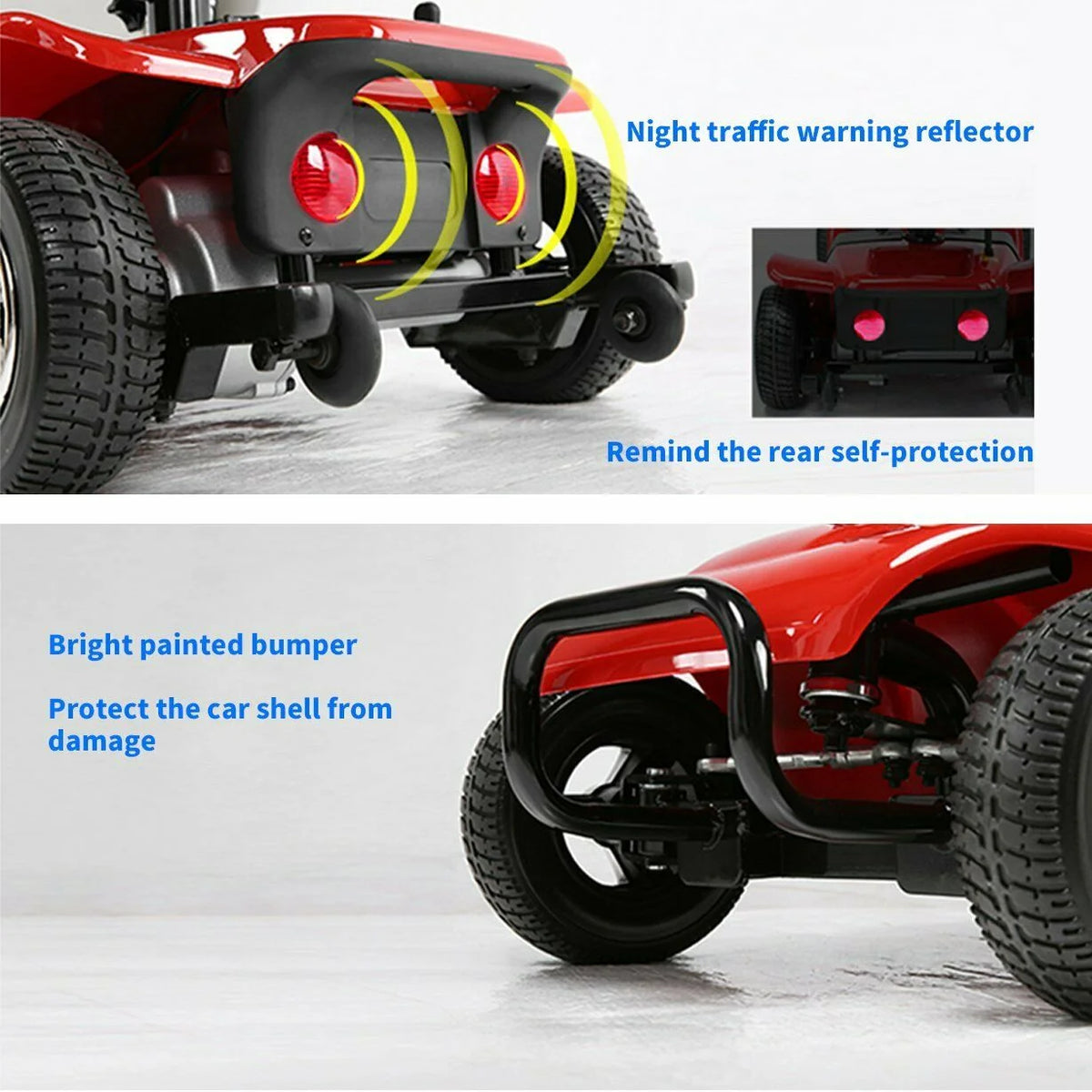 4 Wheels Electric Powered Mobility Scooter Y100923