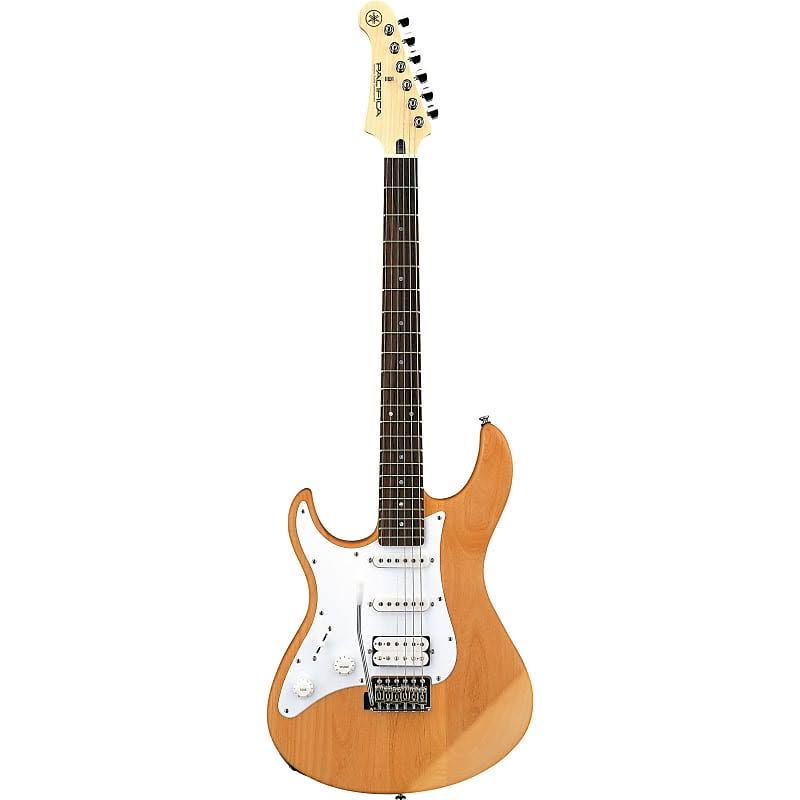 Left-Handed Yellow Satin Electric Guitar S800814