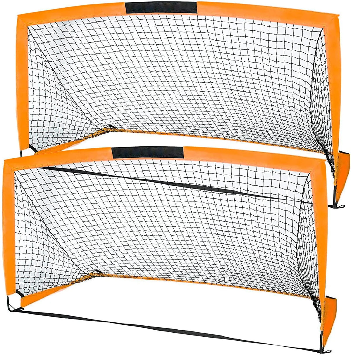 6'x4' Set of 2 Foldable Soccer Goals G9930