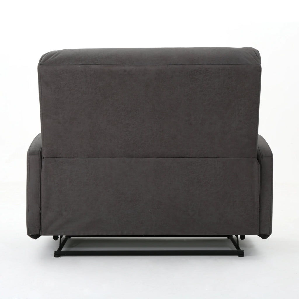 Oversize Microfiber 2 Seater Recliner X396776