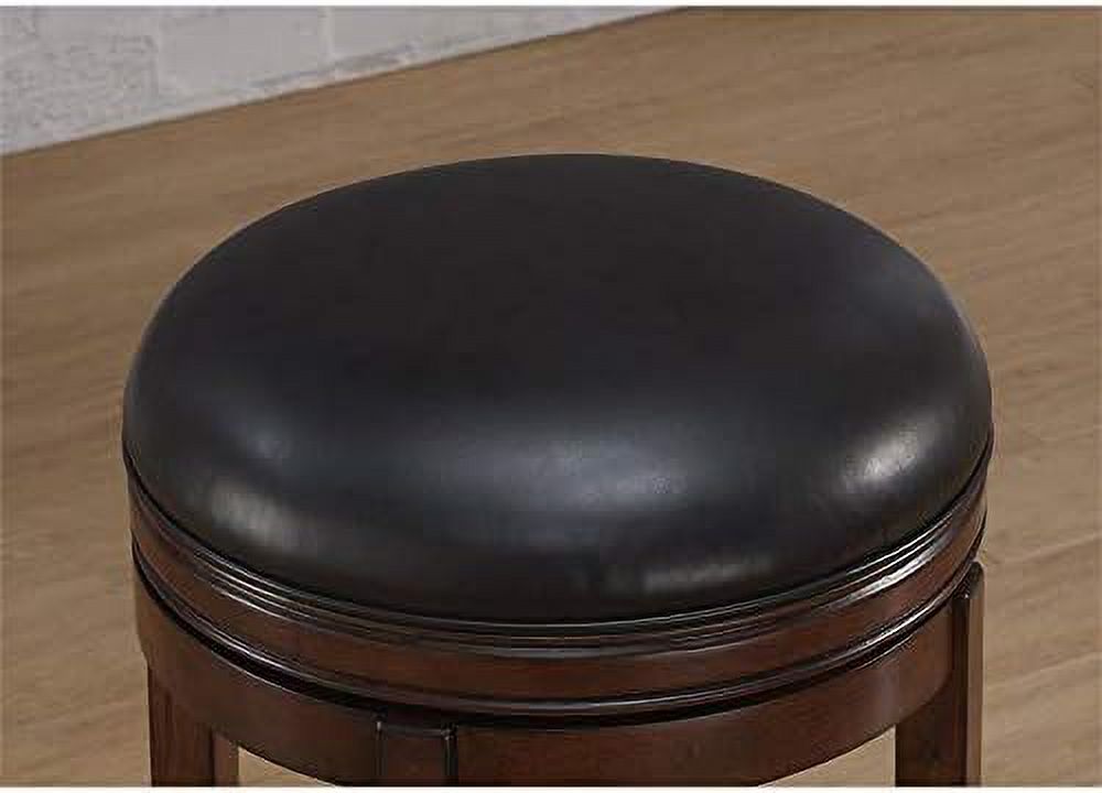 Medium Walnut Counter Stool Y1888