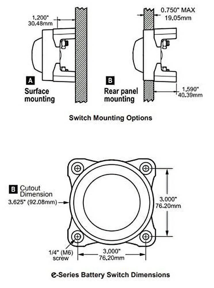 Red Battery Switch E42441