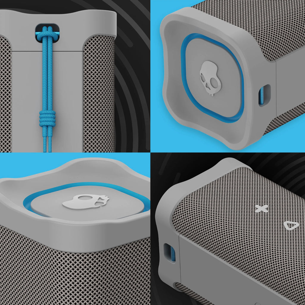 Compact Tough Wireless Speaker, Light Grey E66301