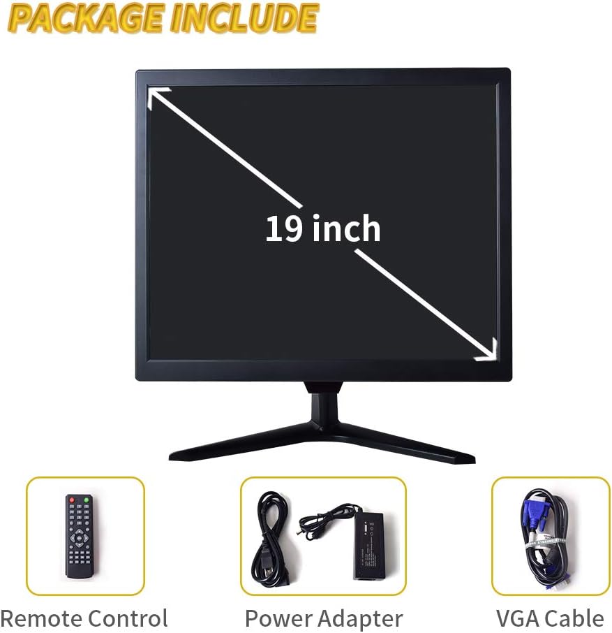 15" LCD Security Monitor with Built-in Speaker F930