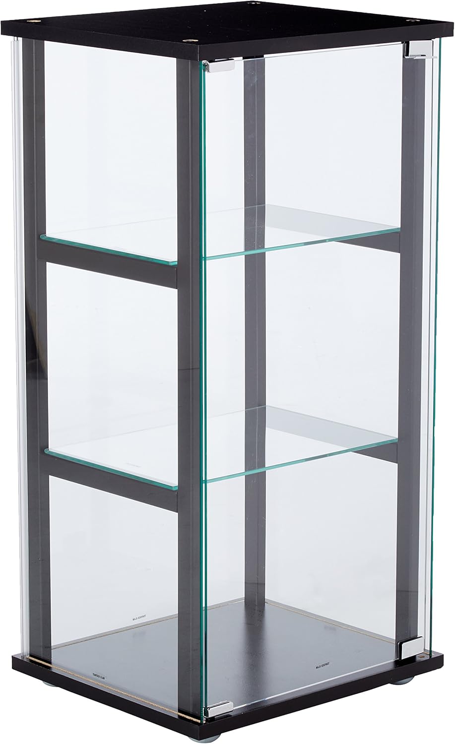 Black Glass Curio Cabinet Y671700