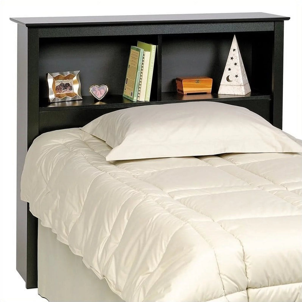 Black Twin Platform Storage Bed E7815