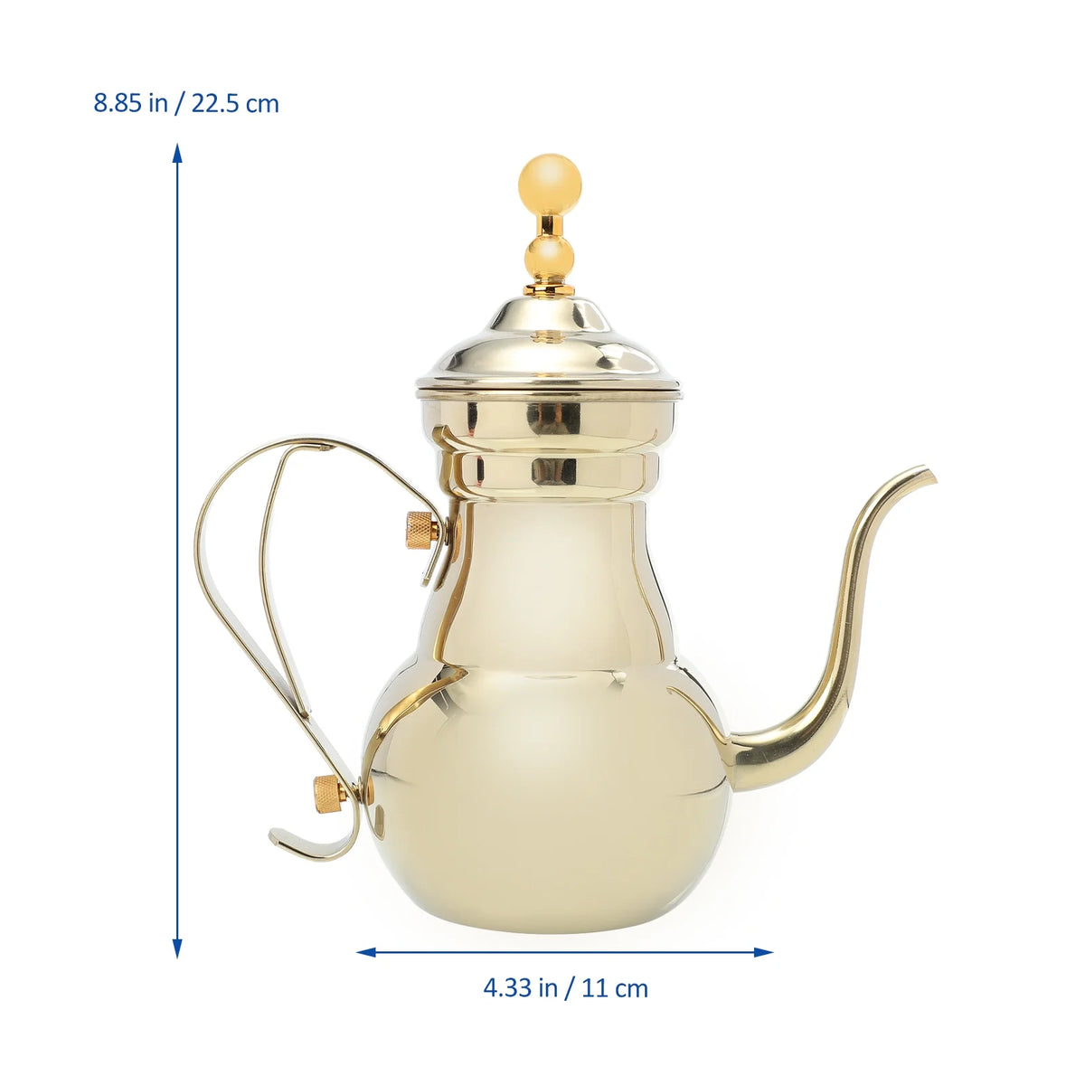 Stainless Steel Coffee Pot Kettle Tea Pot I1813