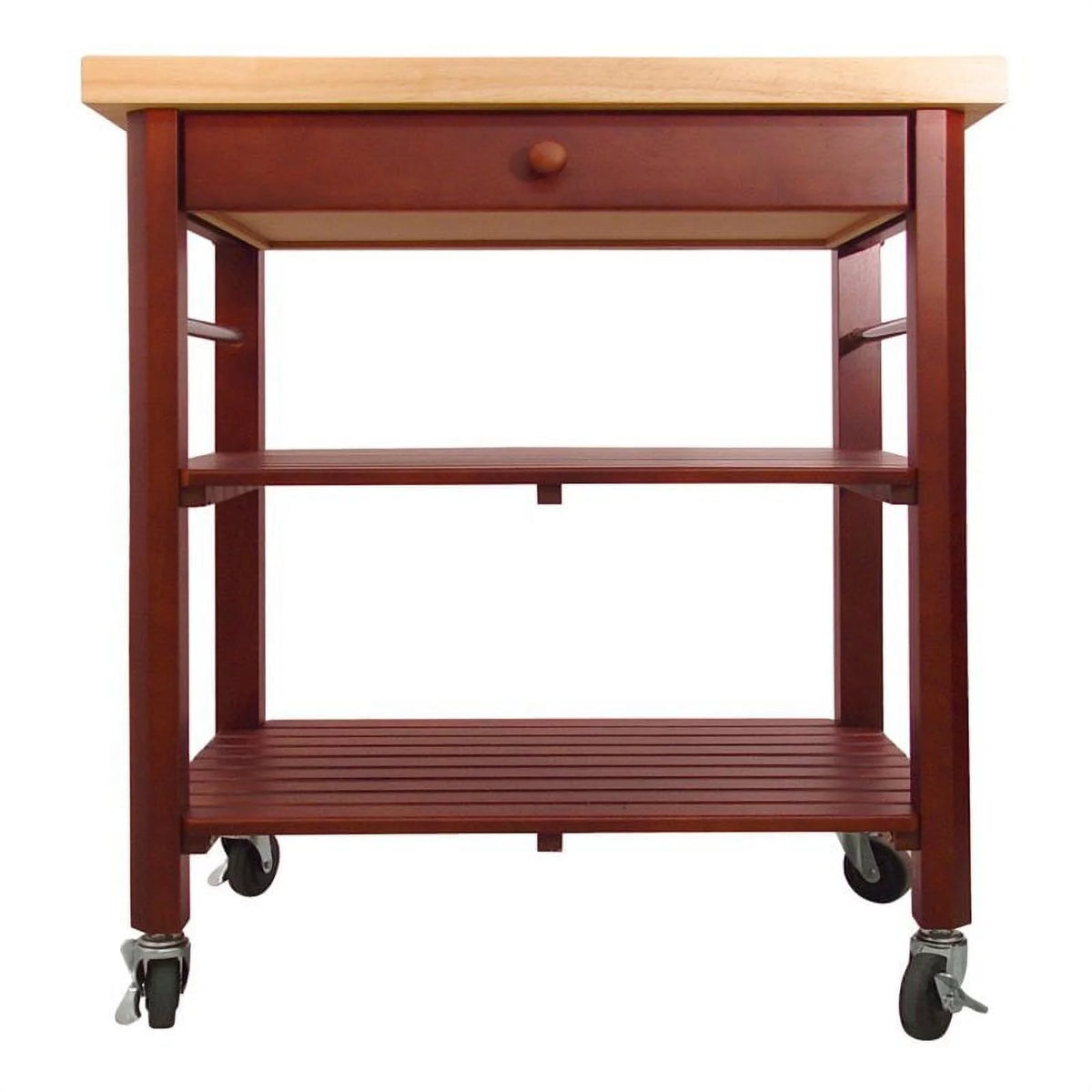 Kitchen Cart in Cherry Stain S24587