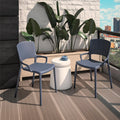 Navy Resin Stacking Chair 2-Pack B4128