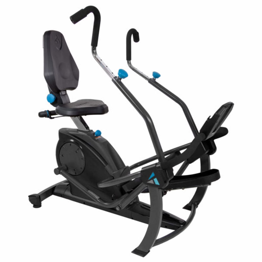 Recumbent Cross Trainer and Cardio Elliptical, Black T271