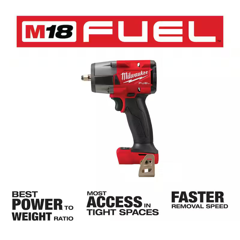 18V Lithium-Ion Brushless Cordless Impact Wrench 2-Tool H300