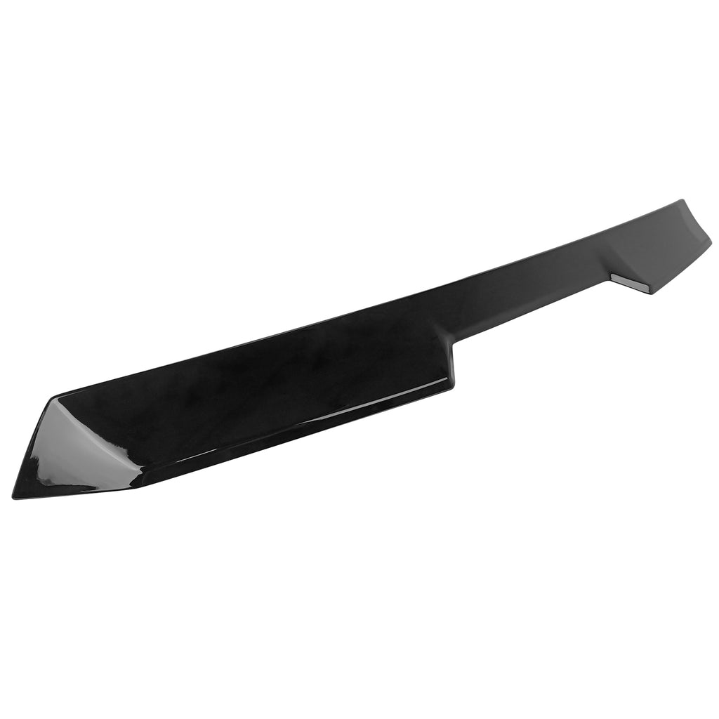 Gloss Black ABS Plastic V Style Roof Spoiler P8219