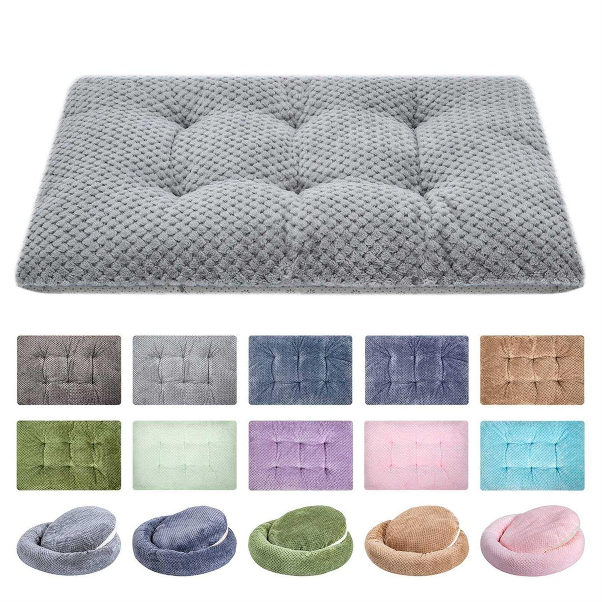 Fuzzy Plush Pet Beds O182