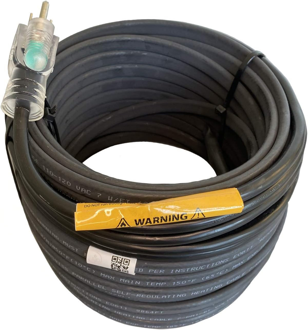 12-Feet 120V Self-Regulating Heating Cable P92033